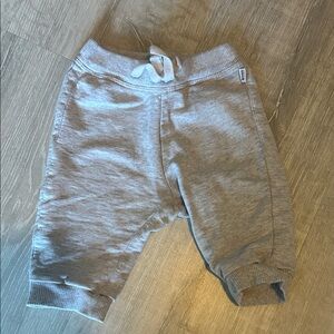 Boss Light Gray Kids Sweatpants with Drawstring